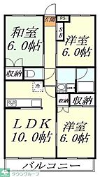 ルーラルヤカタ 3LDKの間取図画像