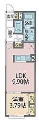 カインドネス志木PRIME 1LDKの間取図画像