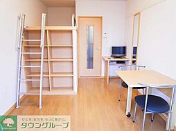 レオパレスラ　ローズコリン 1階1Kのリビング/ダイニング