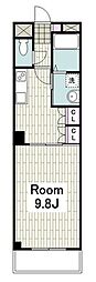 BROOKSTONE横濱 1DKの間取図画像