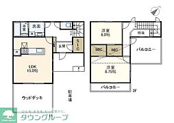 Avenilest 2LDKの間取図画像