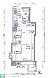 ラティエラ横濱大通り公園 2LDKの間取図画像