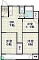 峰沢団地5号棟2階6.8万円