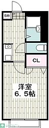 コート・ティアラ 1Kの間取図画像