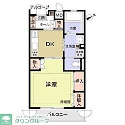間取図画像 1DK