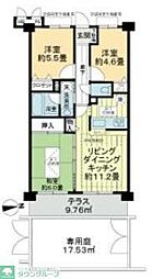 ライオンズマンション吉祥寺南 3LDKの間取図画像