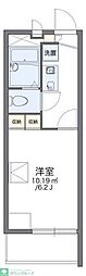 レオパレスIT 1Kの間取図画像