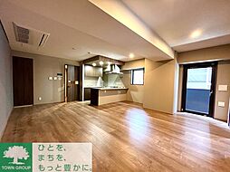 東京メトロ銀座線 外苑前駅 徒歩7分の賃貸マンション 4階1LDKのリビング/ダイニング