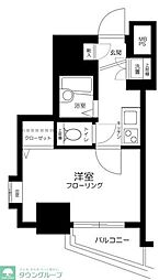 ステージファースト三軒茶屋 1Kの間取図画像
