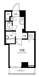 サンテミリオン渋谷道玄坂 1Kの間取図画像