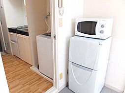 レオパレス新宿 303 3階1Kのリビング/ダイニング