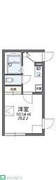 レオパレス幡ヶ谷 1Kの間取図画像