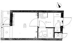 日興パレス西荻窪PART2 1Kの間取図画像