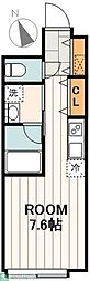 リブレ西新宿 ワンルームの間取図画像