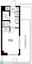 シンシア東高円寺 1Kの間取図画像