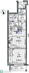 デュオスカーラ新宿2 1LDKの間取図画像