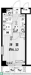 ガラ・ステージ渋谷西原 1Kの間取図画像