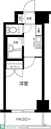 ガラ・シティ笹塚 1Kの間取図画像