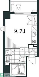 ラティエラ文京音羽 ワンルームの間取図画像