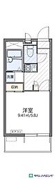 イキ西新宿 1Kの間取図画像