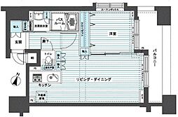 フェニックス代田橋 1LDKの間取図画像