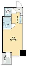 ライオンズマンション九段第2 ワンルームの間取図画像