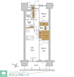 JR京浜東北・根岸線 東十条駅 徒歩5分の賃貸マンション 10階3LDKの間取り