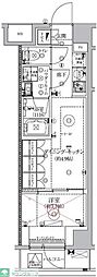 GENOVIA北池袋skygarden 1DKの間取図画像