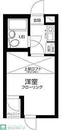 ライブ・コア赤羽 1Kの間取図画像