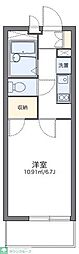 レオパレス青木橋 1Kの間取図画像
