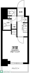 REVUN 1Kの間取図画像