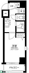 ステージファースト巣鴨 1Kの間取図画像