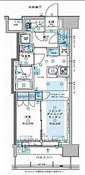 サンクレイドル川口並木 1LDKの間取図画像