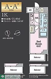 HY's TODA MAXIV 1Kの間取図画像