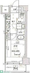 MIND川口 1Kの間取図画像