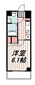 ドゥーエ新富町2階11.7万円