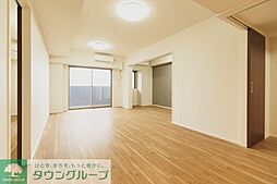 フロンティアレジデンス錦糸公園 6階3LDKのリビング/ダイニング
