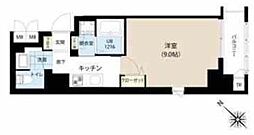 グランカーサ日本橋浜町 7階1Kの間取り