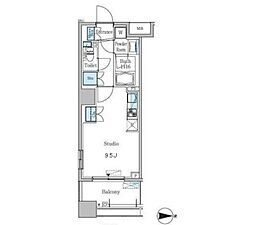 間取図画像 ワンルーム