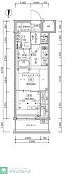 ARTESSIMOCLAIRTORTE 1DKの間取図画像