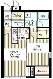 ポラリス 1LDKの間取図画像