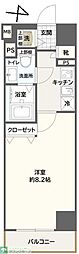 AXASTOKYOEASTGARDEN 1Kの間取図画像
