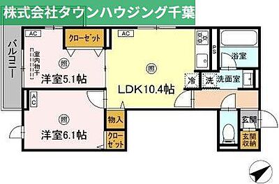 間取り：お部屋探しは【タウンハウジング千葉】にお任せ下さい♪