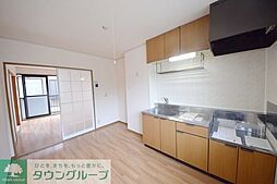 京成千原線 大森台駅 徒歩15分の賃貸アパート 1階2DKのリビング/ダイニング