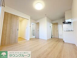 京成千原線 千葉寺駅 徒歩10分の賃貸アパート 1階1LDKのリビング/ダイニング