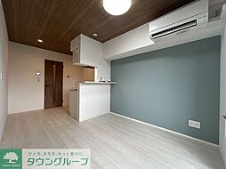 JR京葉線 検見川浜駅 徒歩10分の賃貸アパート 3階1LDKのリビング/ダイニング