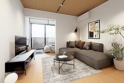 京成千原線 千葉寺駅 徒歩13分の賃貸アパート 2階1LDKのリビング/ダイニング