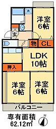 間取図画像 3LDK