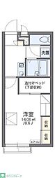 レオパレスサンサーラ 1Kの間取図画像
