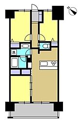 エコロジー千葉みなとレジデンス 3LDKの間取図画像